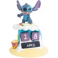 NoName STITCH - Calendrier Perpétuel 3D en Résine - '11,8x11,8x15,5cm' (GAF4461)