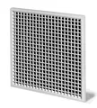 Helios Lüftungsgitter Helios G 315 weiss - 0798001
