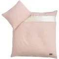 Bebe's Collection Babybettwäsche Prinz \u0026 Prinzessin 2023, Rosa, Textil, 80x80 cm, Oeko-Tex® Standard 100, edel glänzend, Schlafen, Babybett-Ausstattung, Babybettwäsche