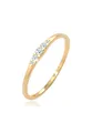 Verlobungsring "Verlobungsring Diamant (0.09 ct) 925 Silber" Gold 0.01 ct P1 = bei 10-facher Vergrößerung erkennbare Einschlüsse 58 mm - 0.01 ct P1 = bei 10-facher Vergrößerung erkennbare Einschlüsse