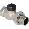 Imi Heimeier Thermostat-ventilunterteil Standard, Durchgang, Dn 25, Vernickelt