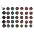 35tlg Schleifscheiben Set Ø 50mm mit Schleifteller Bohrmaschine Schleifpapier