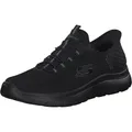 Skechers Herren Summits High Range Turnschuhe, Black Mesh/Trim, 48.5 EU Weit