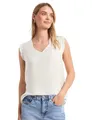Street One Blusentop mit V-Neck und Rüschen