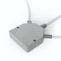 Xavax Verteiler Küchenanschlussverteiler (Splitter) für elektrische Geräte, weiß, Küchengeräte Anschlussbox, Kabel Herdanschlussdose, Kochfeld, Backofen weiß