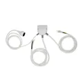 Xavax Küchenanschlussverteiler (Splitter) für elektrische Geräte (00111999) Elektro-Kabel