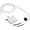 Xavax Küchenanschlussbox 111999, 2 + 2 + 2 m Kabel, Splitter Kochfeld Backofen