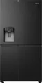 Hisense RS818N4TFE Side-by-Side Kühl/Gefrierkombi, NoFrost, Wifi, Eiswürfelspender, schwarz