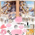 BRUBAKER Cosmetics XXL Adventskalender 2026 - Der Große Wellness Weihnachtskalender zum Aufklappen mit 24 Beauty Überraschungen - Spa & Kosmetik Kalender in Buch-Form für Frauen und Mädchen