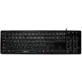 LogiLink ID0138 USB Tastatur Deutsch, QWERTZ Schwarz Beleuchtet