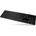 LogiLink USB-Tastatur schwarz beleuchtet Regenbogenfarben - Schwarz