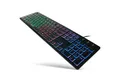 LogiLink LOGILINK USB-Tastatur beleuchtet ID0138, schwarz Tastatur