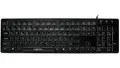 LogiLink USB Tastatur ID0138 Deutsch QWERTZ Windows LED beleuchtet 104Tasten NEU