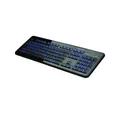 LogiLink USB Keyboard ID0138 104 Tasten mit LED-Hintergrundbeleuchtung Schwarz