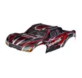 Traxxas Modellbausatz Traxxas Karosserie Maxx Slash rot mit Aufkleber TRX-10211-RED