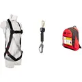 3M Sicherheitsgurt Protecta Premium Set, 1-Punkt-System, Auffanggurt, Set, bis 140kg, Größe M/L