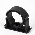 Rohrschelle Rohrklemme Klemmschelle für 50 mm PVC Rohr - PP Schelle mit Bügel