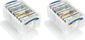 Really Useful Box Aufbewahrungsbox 9,0 l transparent 39,5 x 25,5 x 15,5 cm