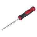 Stemmeisen mit rot-schwarzem 2K-Griff, 10mm, Stubai Profi Stechbeitel zur präzisen Holzbearbeitung, Stecheisen für Schreiner Tischler
