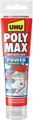 UHU Poly Max Power Montagekleber Dichtungsmasse Transparent 115g