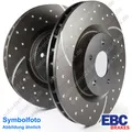 Turbo Groove Disc Sportbremsscheiben vorne u.a.: Audi A3 8P1, Bj. 2003-2012
