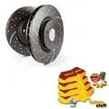 EBC B08 Bremsen Kit Vorne Beläge Scheiben für VW Golf 6 Cabriolet (517)