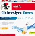 Doppelherz Elektrolyte Extra - Mit Magnesium für das Elektrolytgleichgewicht - VEGAN - 20 Portionsbeutel