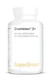 Supersmart - Crominex 3+ (Chrom) - Mit Polyphenol & Fulvinsäure - Gewichtsabnahme & Fettverbrennung | Nicht GVO - 120 vegetarische Kapseln