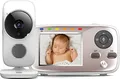Motorola Nursery Baby MBP 667 Connect, WLAN Video Babyphone, Baby-Überwachungskamera mit 2.8" Farbdisplay, 300 Meter Reichweite