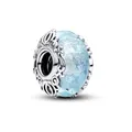 PANDORA Disney Cinderella Murano-Glas-Charm aus Sterling-Silber, kompatibel Moments Armbändern, 793073C00