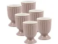 GreenGate Alice Eierbecher Hazelnut Brown 6,5 cm Set6