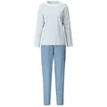 CALIDA Pyjama Cotton Special Damen (2 tlg) blau L (48/50)