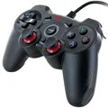 Schwaiger USB Gaming Controller Gamepad Pad 2x Vibration für PC PS3 Android TV