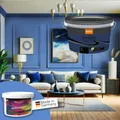 Wandfarbe OBI Design Color matt Royalblau 2,5 l Innenfarbe für ca. 25m²
