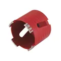 WOLFCRAFT Bohrkrone, 82mm - rot