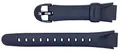 Casio 10129723 Uhrenarmband aus Kunstharz für Herrenuhr Schwarz (14), Schwarz, Riemen
