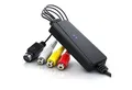 Aplic Video Grabber Audio- & Video-Adapter USB Typ A, S-Video, Composite CVBS, Cinch zu USB 2.0 Typ A Stecker, S-Video Buchse (Mini-DIN 4), Composite CVBS Buchse, Cinch Buchse, USB Videograbber Audio Video Konverter, PAL NTSC Videos digitalisieren