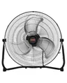 VEVOR Bodenventilator, 3 Gang, Windmaschine, 508 mm, 4800 CFM, 360° verstellbare Neigung, 6,5 m/s Luftstrom, großer Metallventilator, für Zuhause, Fitnessstudio, Büro, Garage, Gewerbegeschäft