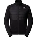 The North Face M Reaxion 2.0 Fleece Hybrid Fu Ks7-Tnf Black Heather Ks7-Tnf Black Heather M - Schwarz - M