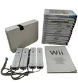 Original Nintendo Wii (GameCube) Konsole + 4x Controller + 14Spiele - Komplett ✅