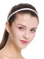 Haarband Haarreif geflochten Tracht traditionell weiß braid CXT-009-138