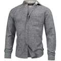 Indicode Langarmhemd Herren INNiell Herrenhemd Langarm beige XL