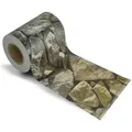 KARAT Sichtschutzstreifen PVC - für Gittermatten-Zäune - Effektiver Sichtschutz - 19 x 3500 cm / Sandstein