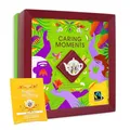 ETS Teegeschenk Box "Caring Moments" | Ayurveda Kräuter Tee Probierset & Beauty Geschenk für Frauen | 4 Tee-Sorten | BIO | 32 Teebeutel