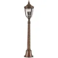 English Bridle - 3 Light Medium Outdoor Poller Light British Bronze Ip44, E14 - Elstead
