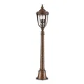 Antikes Braun Durchsichtig Klassisch Stehlampe Außenlampe Garten IP44