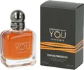 Emporio Armani Stronger With You Intensely, Männer, 50 ml, Nicht nachfüllbare Flasche, Rosa Pfeffer, Vanille, Bernstein