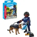playmobil Spielset SPECIAL PLUS 71162, ab 4 Jahre, Polizist mit Spürhund, 10 Teile