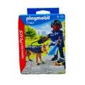 PLAYMOBIL® Spezial PLUS 71162 Polizist mit Spürhund / Polizei Figur -  NEU