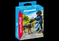 Playmobil Special Plus 71162 Polizist mit Spürhund, Polizei, Schäferhund NEU/OVP
